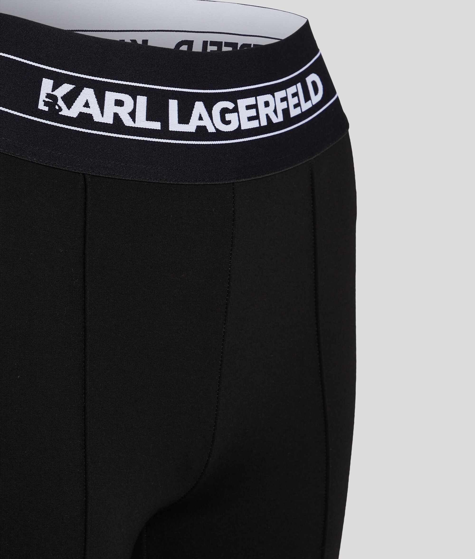 (image for) Dependable KARL LOGO TAPE PUNTO TROUSERS